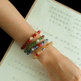 Jade Harmony Bracelet – Wood & Fire Balance - floysun