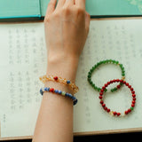 Jade Harmony Bracelet – Wood & Fire Balance - floysun