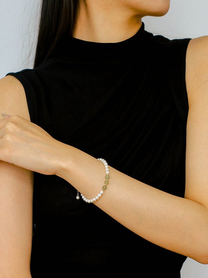 Jade Harmony Fortune Bead Bracelet - floysun
