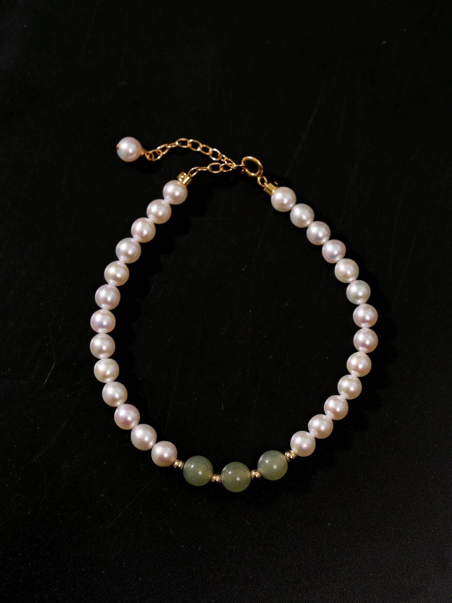 Jade Harmony Fortune Bead Bracelet - floysun