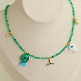 Jelly Fishy Necklace A Playful Summer Splash - floysun