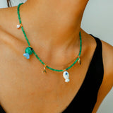 Jelly Fishy Necklace A Playful Summer Splash - floysun