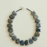 Labradorite Square Beaded Necklace - floysun