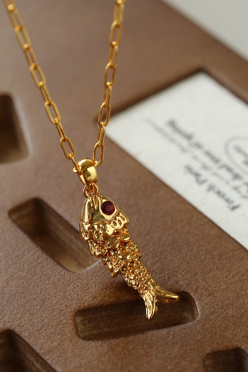 Lively Little Fish Necklace – The Soul of Your Outfit - floysun