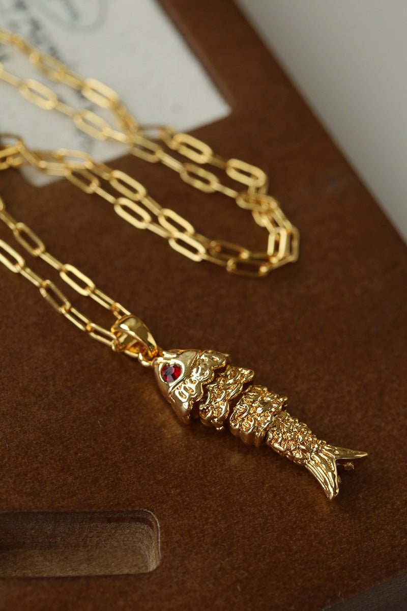 Lively Little Fish Necklace – The Soul of Your Outfit - floysun