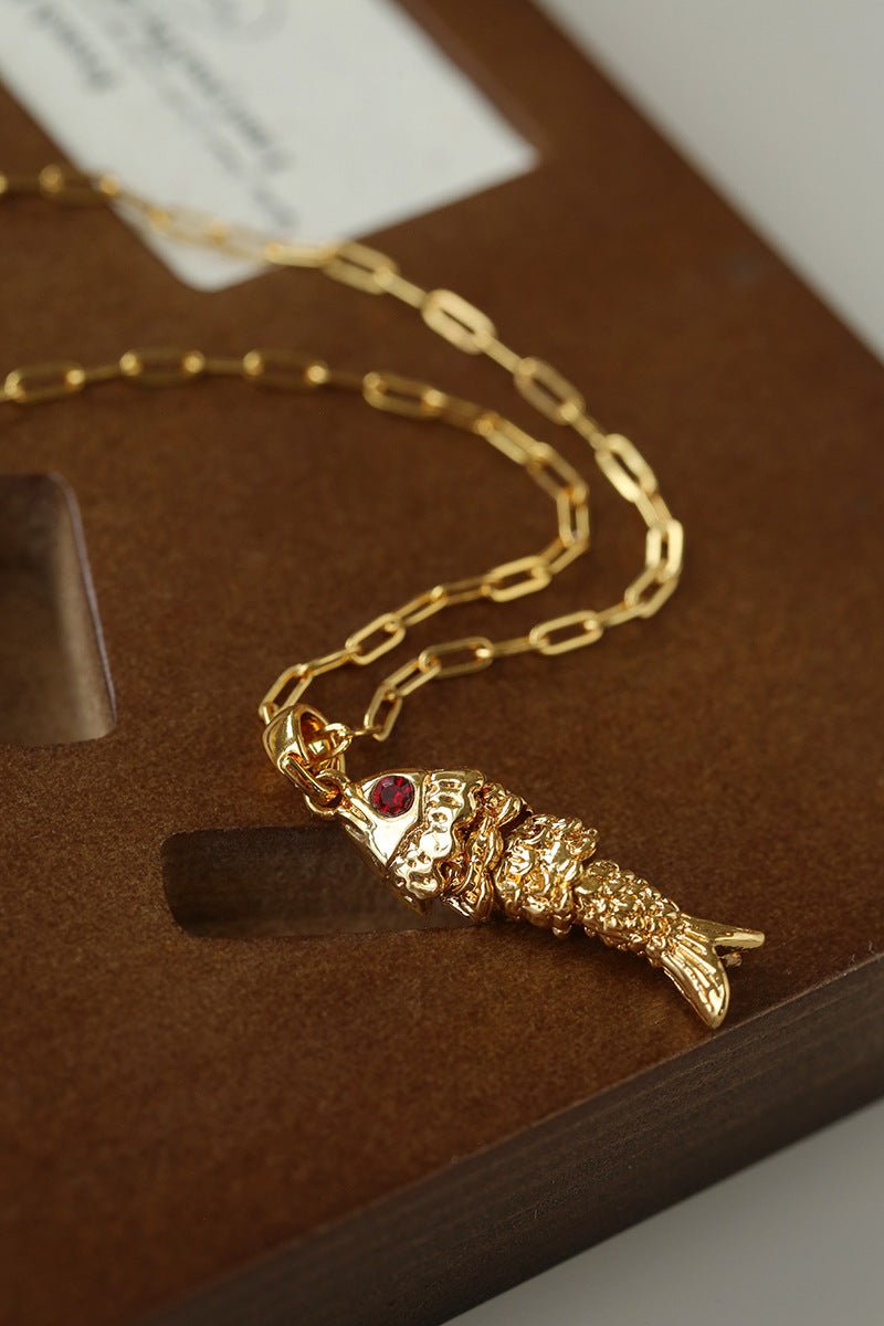 Lively Little Fish Necklace – The Soul of Your Outfit - floysun