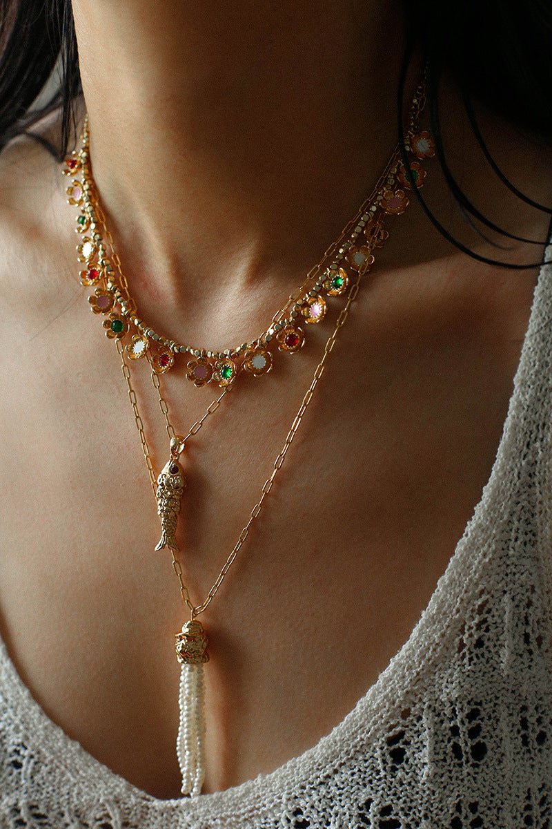 Lively Little Fish Necklace – The Soul of Your Outfit - floysun