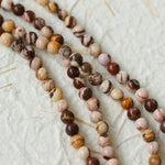 Long Multi-Colored Gemstone Beaded Necklace - floysun
