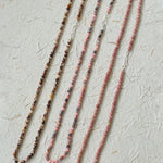 Long Multi-Colored Gemstone Beaded Necklace - floysun