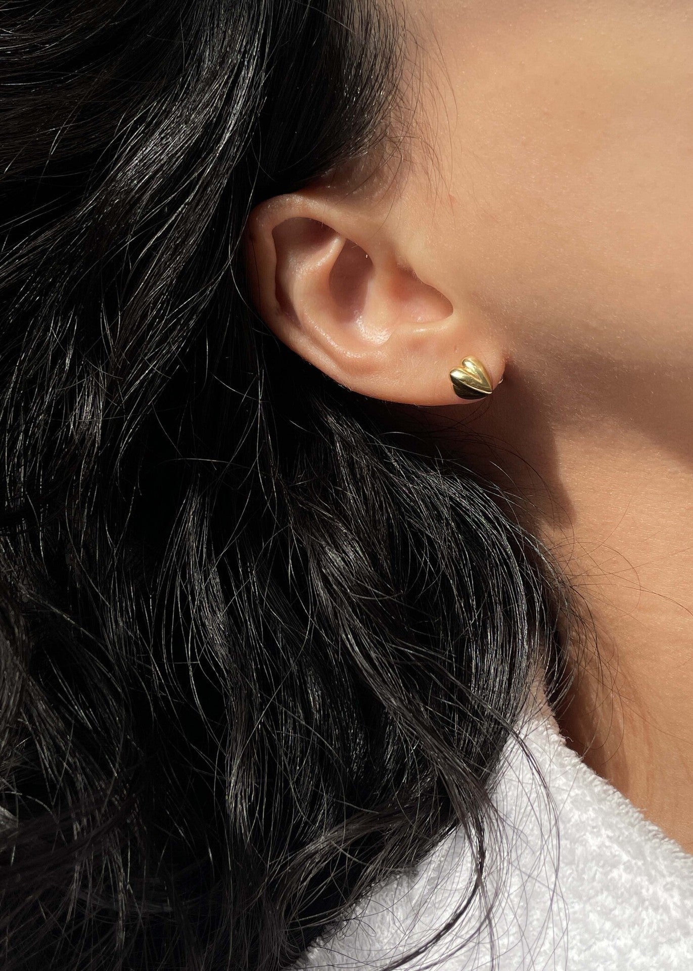 Love Heart Stud Earrings - floysun
