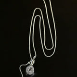 Lucky Gourd Crystal Necklace – Adjustable Long Natural Stone Pendant - floysun