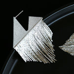 Luminous Series Shimmering Diamond Tassel Earrings - floysun