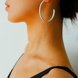 Luminous Series Shimmering Hoop Earrings - floysun