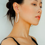 Luminous Series Shimmering Hoop Earrings - floysun