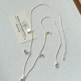 Lunar Eclipse Snake Chain Necklace Moon Phases Pendant - floysun
