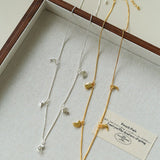 Lunar Eclipse Snake Chain Necklace Moon Phases Pendant - floysun