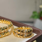 Luxe Serpent Coil Ring - floysun