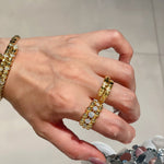 Luxe Serpent Coil Ring - floysun