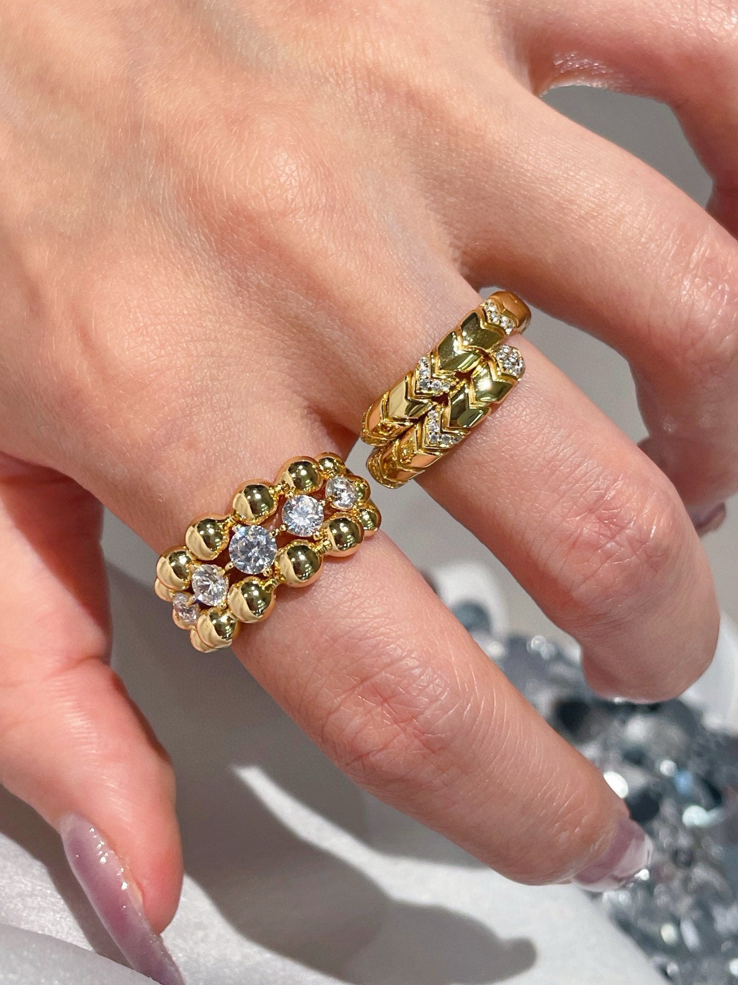 Luxe Serpent Coil Ring - floysun