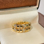 Luxe Serpent Coil Ring - floysun