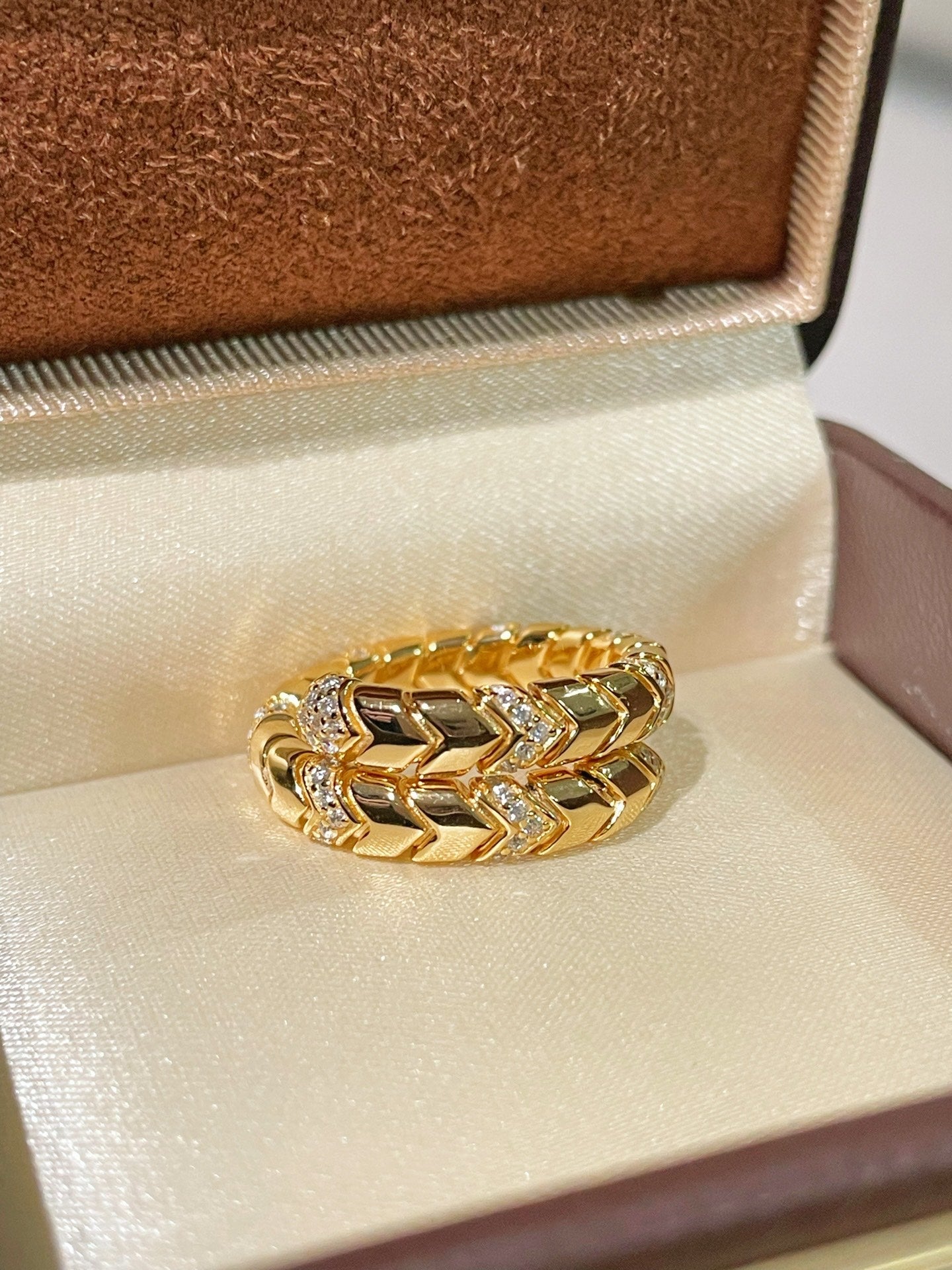 Luxe Serpent Coil Ring - floysun