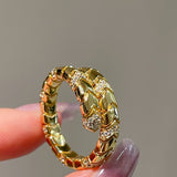 Luxe Serpent Coil Ring - floysun