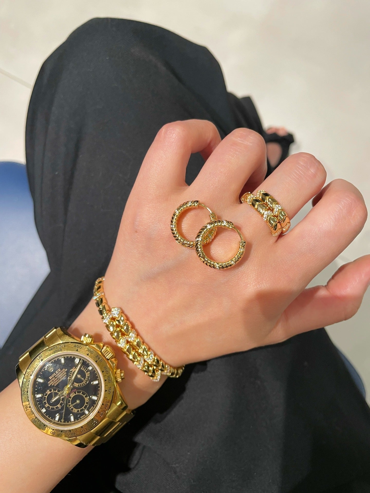 Luxe Serpent Coil Ring - floysun