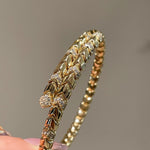 Luxe Serpent Memory Bangle - floysun