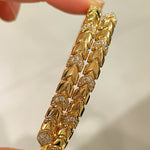 Luxe Serpent Memory Bangle - floysun