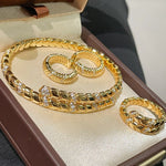 Luxe Serpent Memory Bangle - floysun