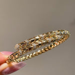 Luxe Serpent Memory Bangle - floysun