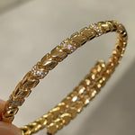 Luxe Serpent Memory Bangle - floysun