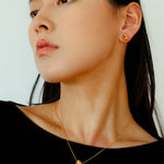 Luxe Woven Ball Stud Earrings - floysun