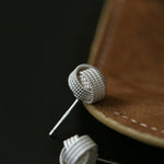 Luxe Woven Ball Stud Earrings - floysun