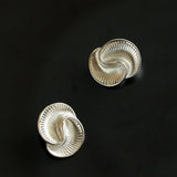 Luxurious Metal Twist Earrings - floysun