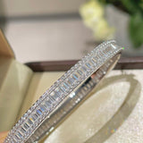 Luxury Craftsmanship Full Pavé T - Bar Bracelet - floysun