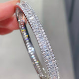 Luxury Craftsmanship Full Pavé T - Bar Bracelet - floysun
