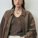 Lvory Candy and Gold Bean Long Style Pendant Necklace - floysun