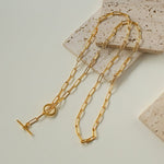 Metal Y - Shape Chain Sweater Chain Necklace - floysun