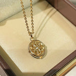Midnight Emerald Pendant Necklace - floysun