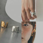 Minimalist 925 Silver Ear & Finger Cuff - floysun