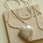 Minimalist Heart Crossbody Pendant Necklace - floysun