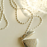 Minimalist Heart Crossbody Pendant Necklace - floysun