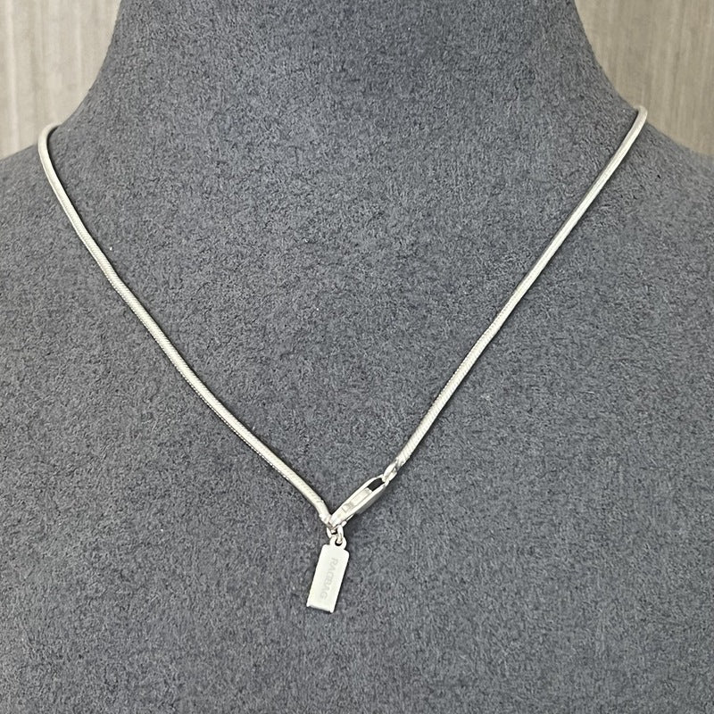 Minimalist Oval Silver Egg Necklace - floysun