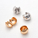 Minimalist Sterling Silver Geometric Huggie Earrings - floysun