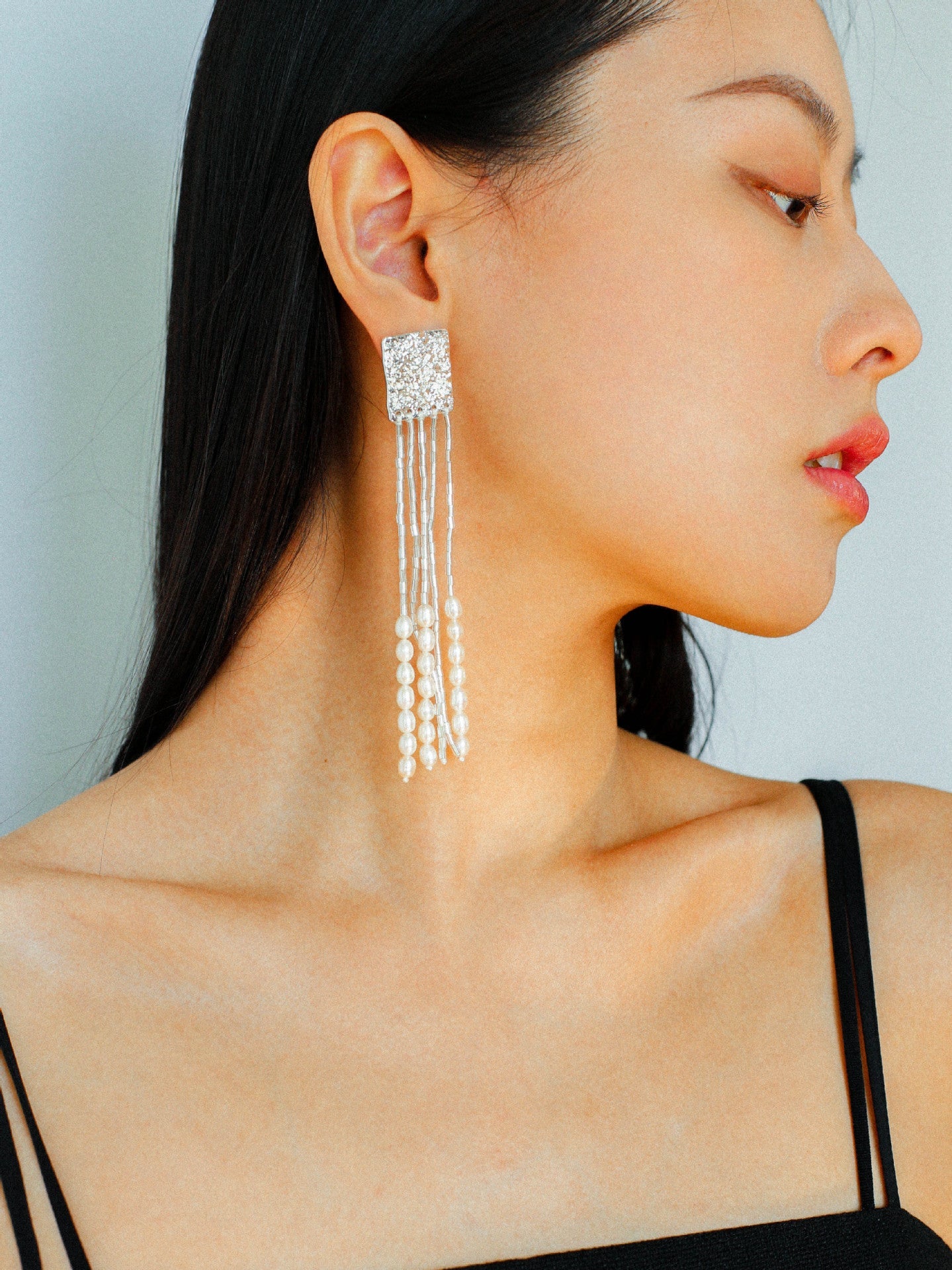 Molten Elegance Tassel Earrings - floysun