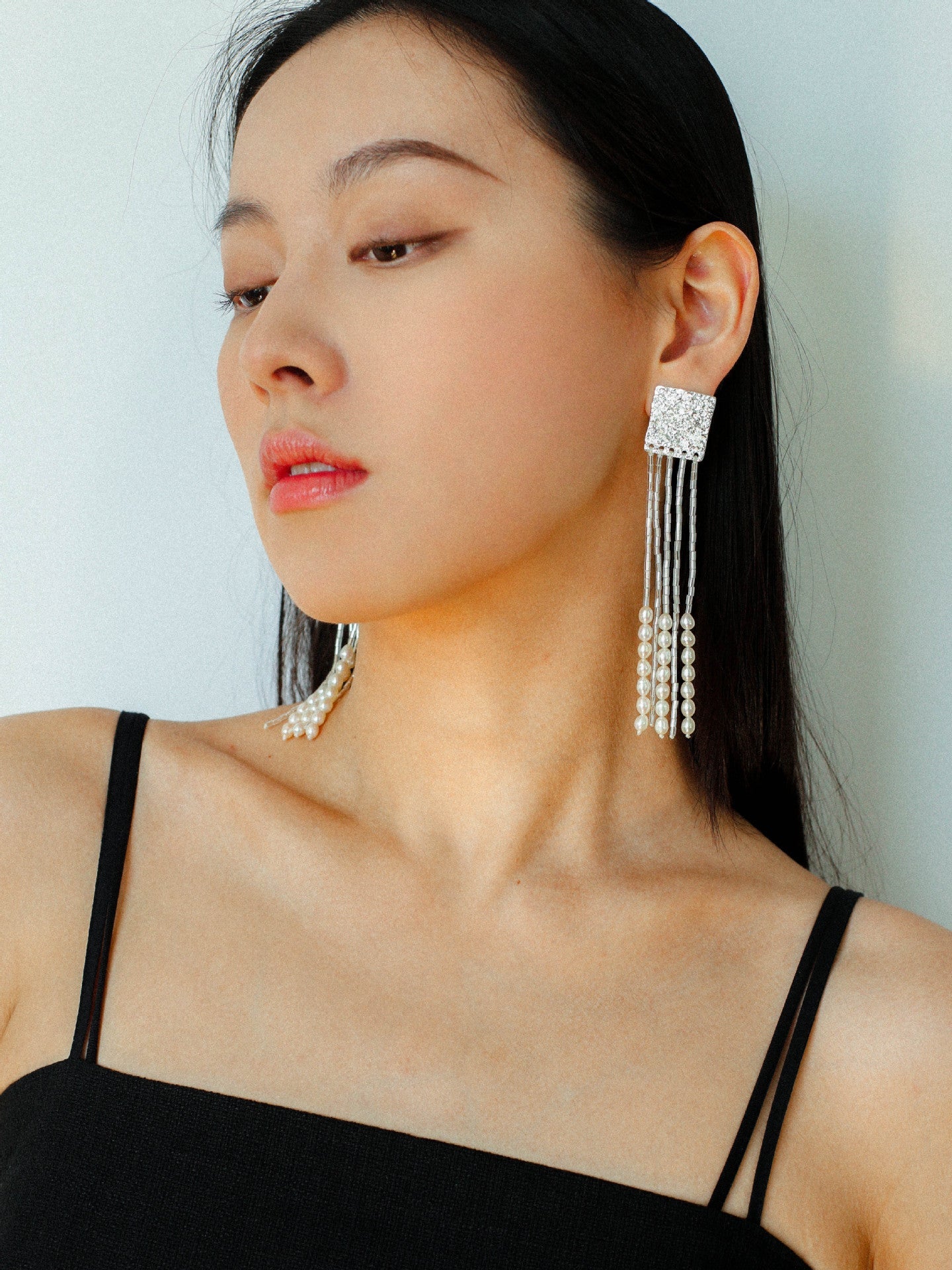 Molten Elegance Tassel Earrings - floysun