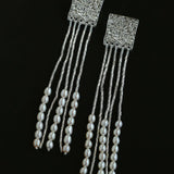 Molten Elegance Tassel Earrings - floysun