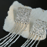 Molten Elegance Tassel Earrings - floysun