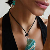 Moonlight Swimming Fish Earrings – Sparkling Stone / Aquamarine - floysun